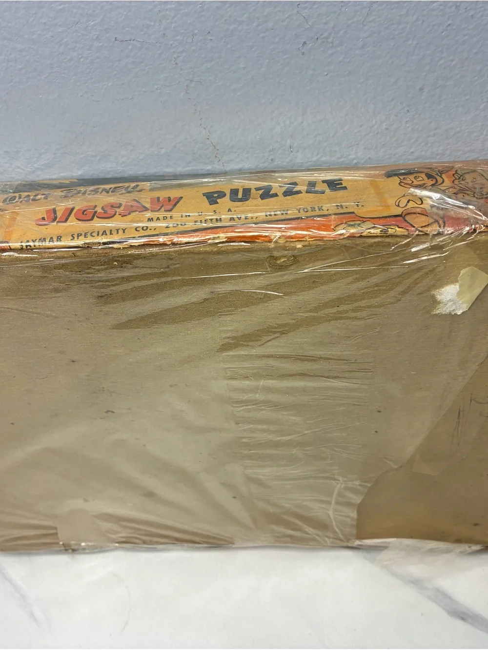 1940s Walt Disney Jigsaw Puzzle Series No. 4 Three Caballeros Kaymar Box